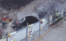 国道１６８号天野川トンネル工事