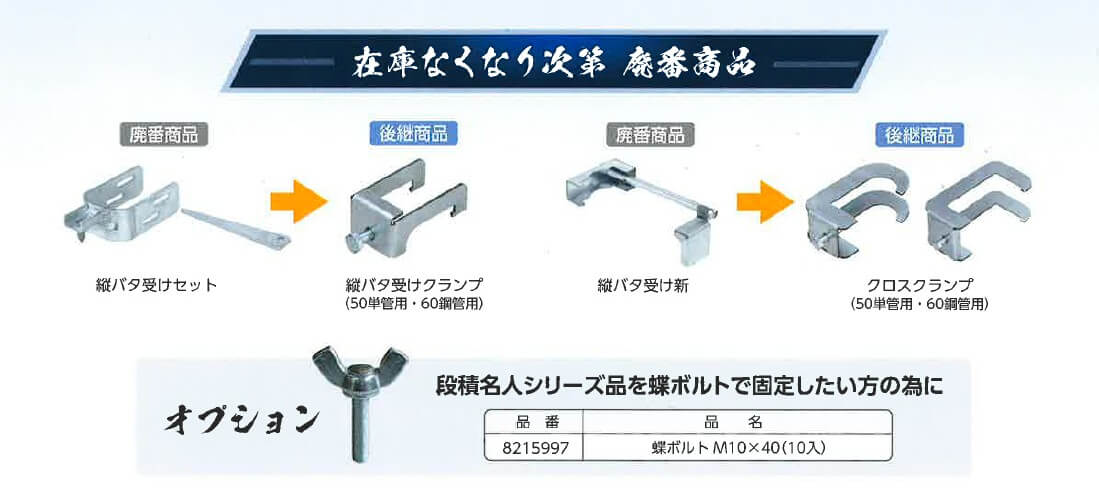 在庫なくなり次第廃版商品【オプション 蝶ボルト 8215997 】