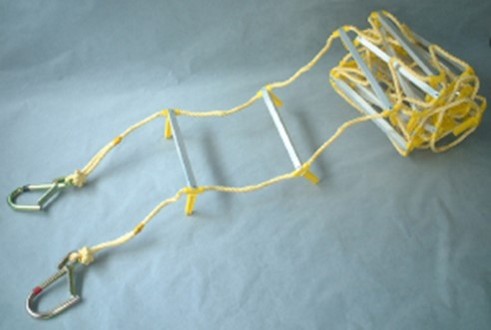 八ツ矢工業 アルミ縄はしご 軽量非常用はしご