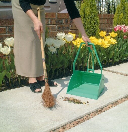 ダンプちりとり使用写真