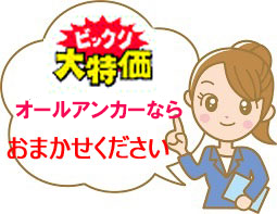ステンレスオールアンカーならおまかせください。