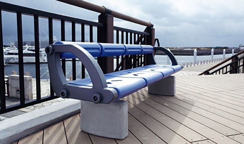 樹脂ベンチKB-74シリーズ使用イメージ