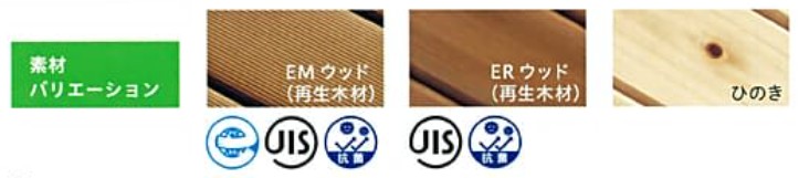 サイドテーブルの対応素材一覧