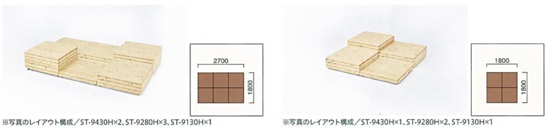 STシリーズブロック型ベンチの使用イメージ3