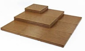 STシリーズ再生木材ブロック型ベンチ